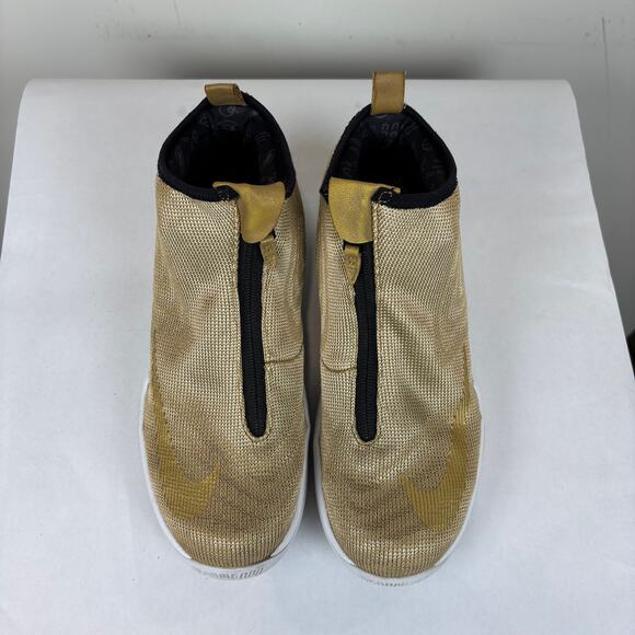Nike Zoom Kobe Icon Metallic Gold Sneakers Shoes Men\'s 9 819858-700